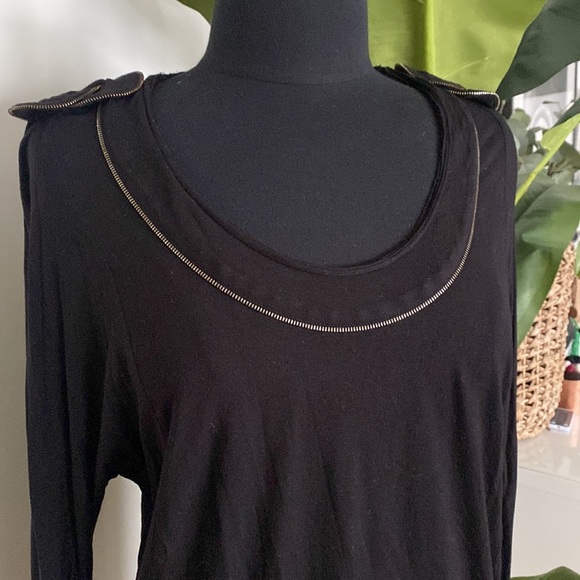 See by Chloe Black Long Sleeve Dress - Picture 2 of 6